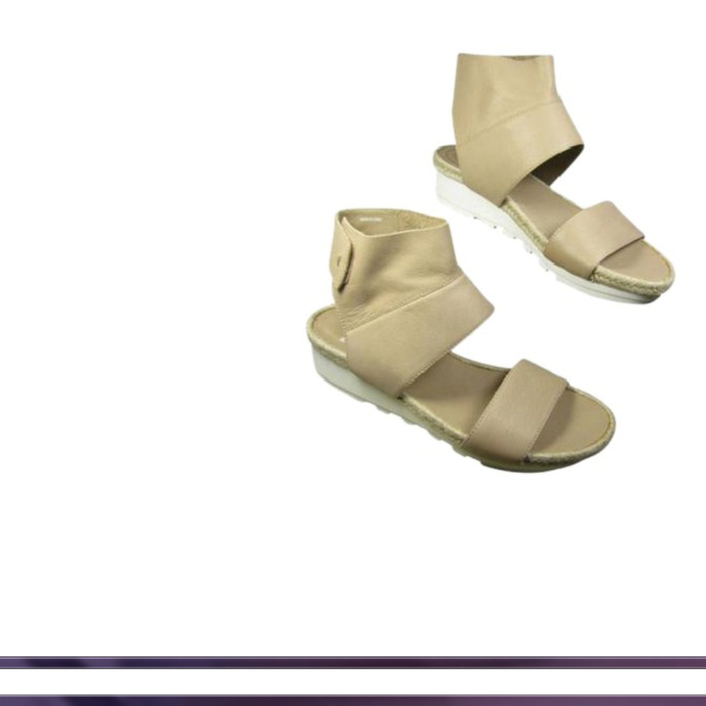 Beige/ Sand New Glad Leather Womens Sandals